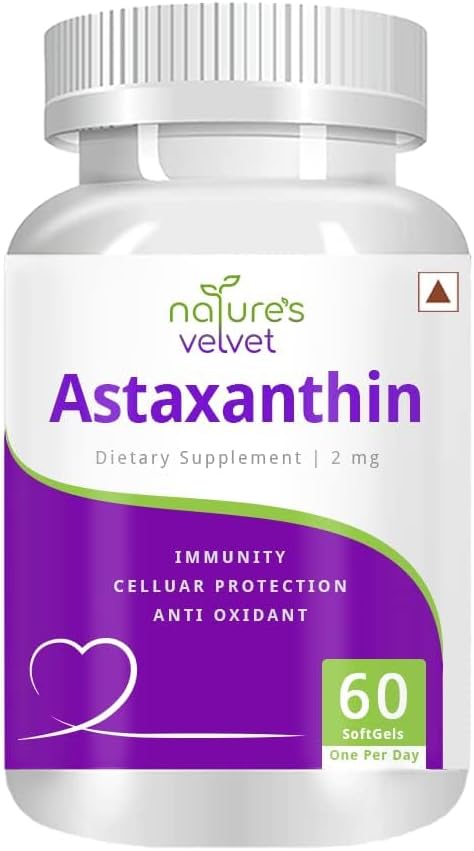 Pub Astaxantina 2mg 60 Softgels Pacote de 1