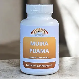 Genéricos Muira Puama Bark Powder Cápsulas 500mg - 240