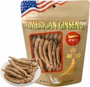 Zen Ginseng - 4 oz Bolsa de American Wisconsin Ginseng Root - Non-GMO, Gluten Free. Adicione este Ginseng em sopa, chá, café, sucos, smoothies e Baking (Small Long Root 4 oz Bag)