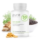 Puro TheraPro Rx Nrf2 Boost - NRF-2 Ativador com Sulforaphane patenteado, Curcumina, Chá Verde e Trans-Pterostilbene - Suplemento antioxidante para reduzir o estresse oxidativo, Made in USA (60 Cápsulas Vegan)