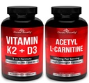Vitamina K2 com pacote D3 & Acetil L-Carnitina