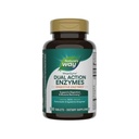 Via da Natureza Mega-Zyme, Enzimas Pancreáticas e Sistémicas*, Alivia Dor muscular ocasional Devido ao excesso de exercício e exercício,* Suporte Digestivo*, 200 Comprimidos (Packaging May Vary)