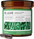 Synchro - Rejuve Joint Support Supplement, Cartilagem não-GMO e Apoio Conjunto, Suplemento Conjunto com Ácido Hialurônico e Antocianinas, 60 Cápsulas Complementares de Saúde