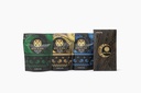 Kit de amostras Koa Kava Premium: pó médio de moagem Tongan, Vanuatu Waka e Fijian Waka Kava