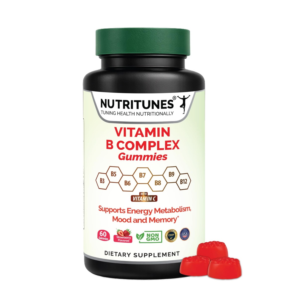 Vitamin B Complex Gummies - 60 Gummies