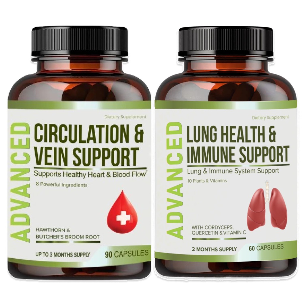 NutraPro Lung Health & Imune Support Supplement - Lung Cleanse e Detox com Imunidade Vitaminas para melhores pulmões