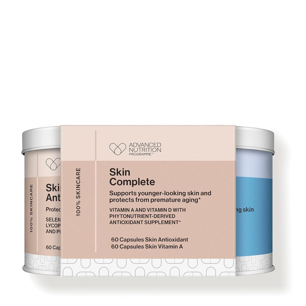Advanced Nutrition Programme Skin Complete Supplement distribuído pela Jane Iredale, fornecimento de 60 dias