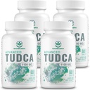 Advanced TUDCA 1100mg - Ultra força Bile Sal Suplementos TUDCA, 3o partido testado Suplementos de fígado TUDCA para fígado Limpar Detox e Reparar, 240 Cápsulas (Pacote de 4)