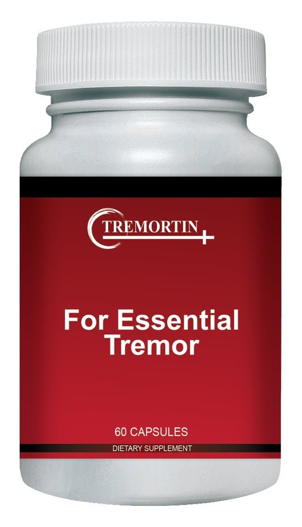 – Natural Essential Tremor Herbal Supplement - Oferece alívio para mãos tremidas, braços, pernas e tremores de voz (60 cápsulas)