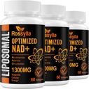 1300 MG Suplemento lipossómico NAD+ Effetivamente □ Aumentando NAD+ Suplemento para Defese do Envelhecimento, Energia Celular, Longevidade