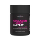 Livingood Colágeno Diário + Suporte Conjunto, Peptídeos de Colágeno Multi-Fed de Grama I III V X com Ácido Hialurônico, Suplemento de Suporte Conjunto para Mulheres e Homens, Unhas de Pele de Cabelo, Keto e Glúten Grátis, 120 Cápsulas
