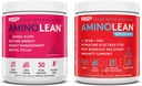 RSP NUTRITION AminoLean Pré-treino Energia (Fruit Punch 30 Servings) com AminoLean Recuperação Pós-treino Boost (Tropical Island Punch 30 Servings)