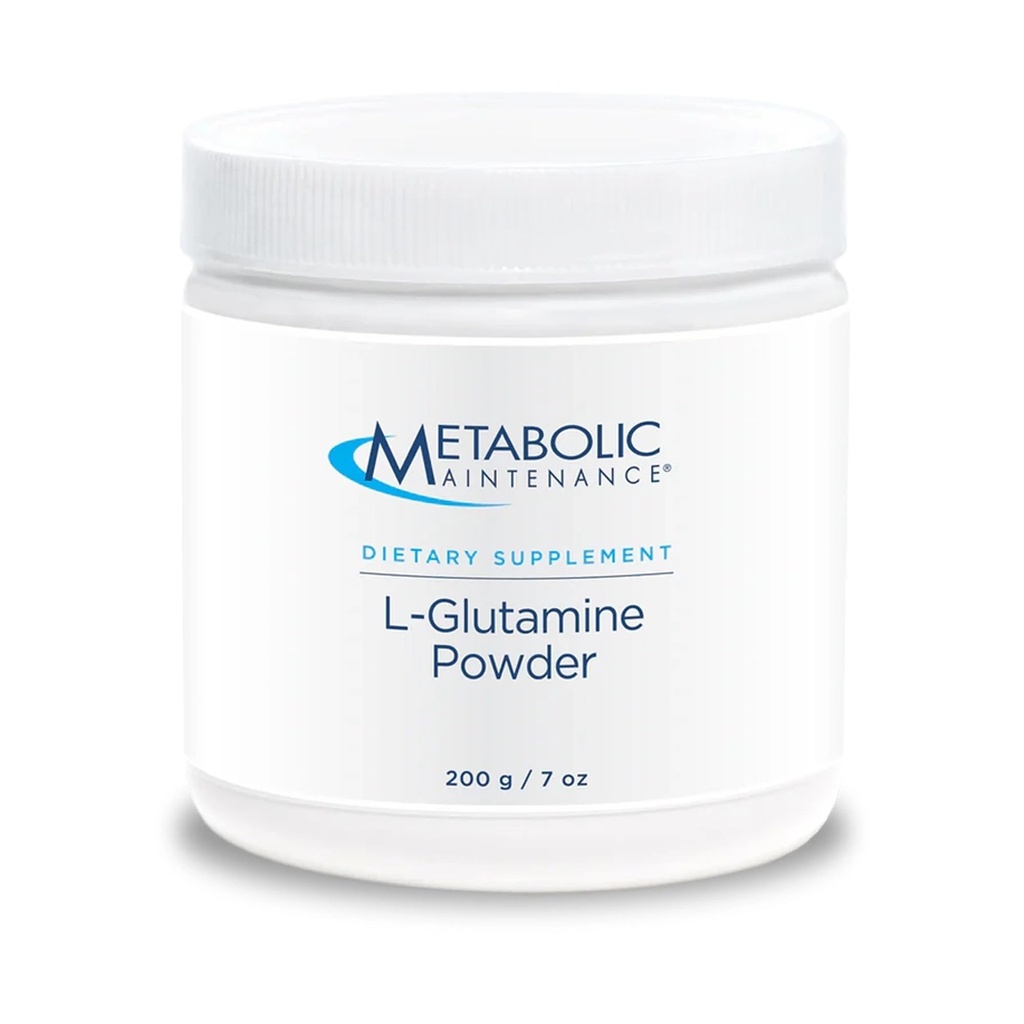 Manutenção Metabólica L-Glutamina em pó – 1000mg, Amino Acid Supplement, Easy Drink Mix, Suporta Gut Saúde e Recuperação para Mulheres e Homens – Sem sabor, 200g (200 Servings)