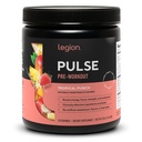 LEGION Pulso pré-treino - Todos os óxidos nitricos naturais pré-treino para aumentar a energia, creatina livre, naturalmente adoçado, beta Alanine, citrulina, Alpha GPC (Tropical Punch)