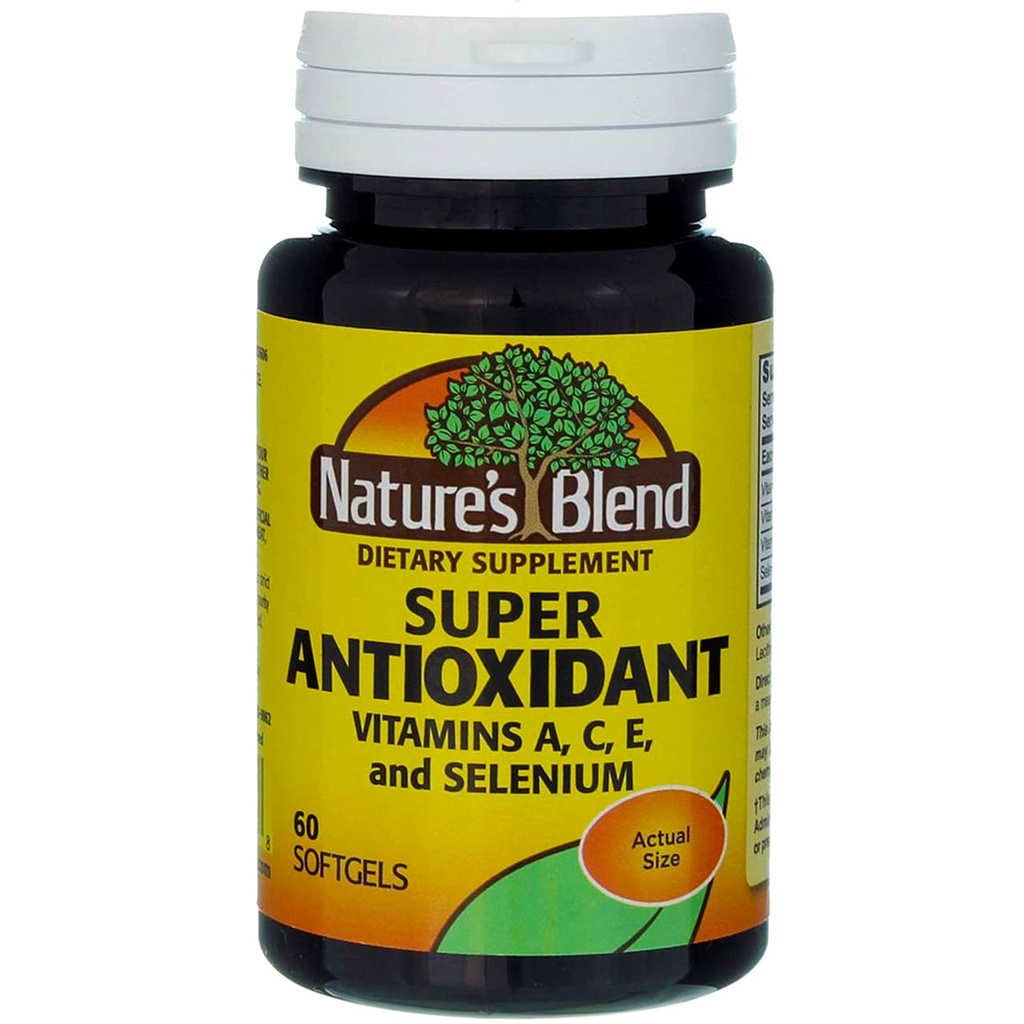 Mistura da natureza Super Antioxidante Ases 60 Sgels