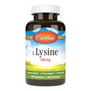 Carlson Labs L-Lysine, 500mg, 100 Cápsulas