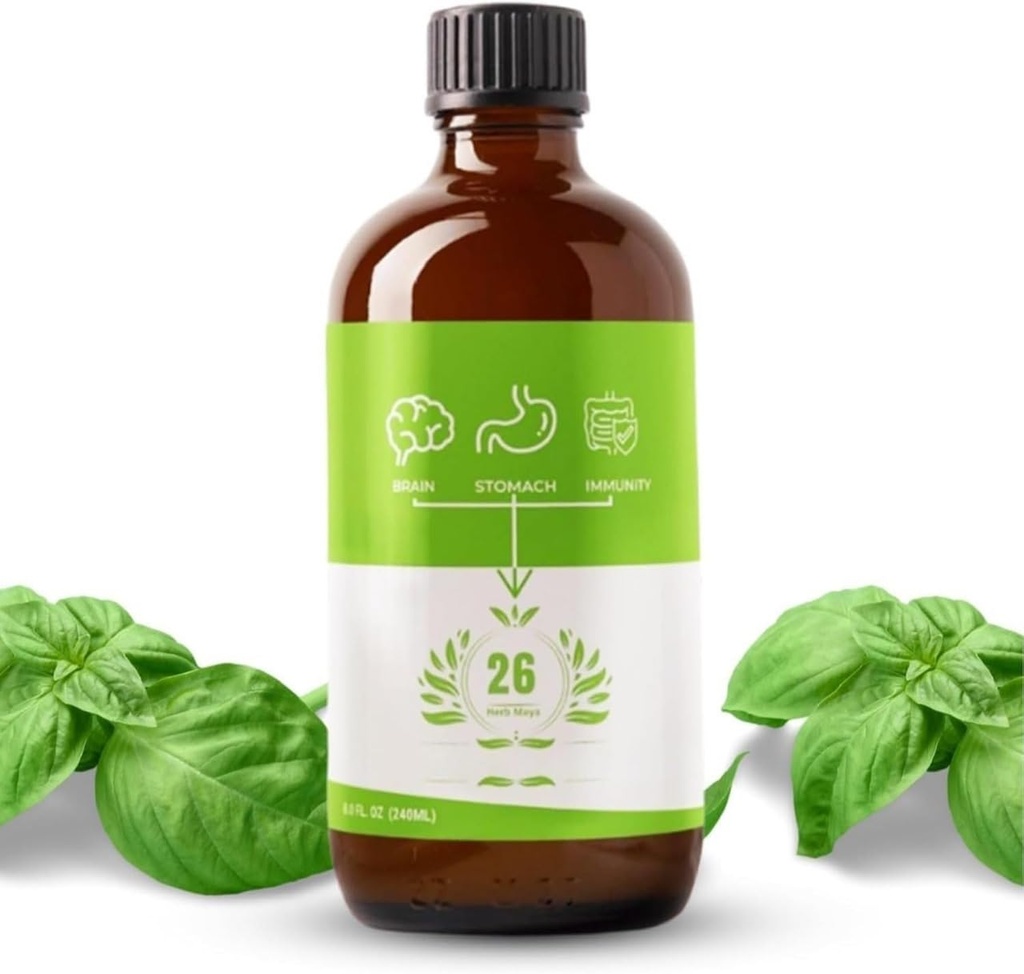 26 Herb Dr. Sebi Maya Formula - Iron-Rich Herbal Blend - Suporta jejum e bem-estar - Apoia Colon Cleanse & Full Body Detox - Feita com ingredientes selvagens em Honduras
