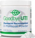 Premium D-Mannose em pó □ Puro □ Natural Urinary Tract Health □ Fonte de 30 dias □ Made in USA