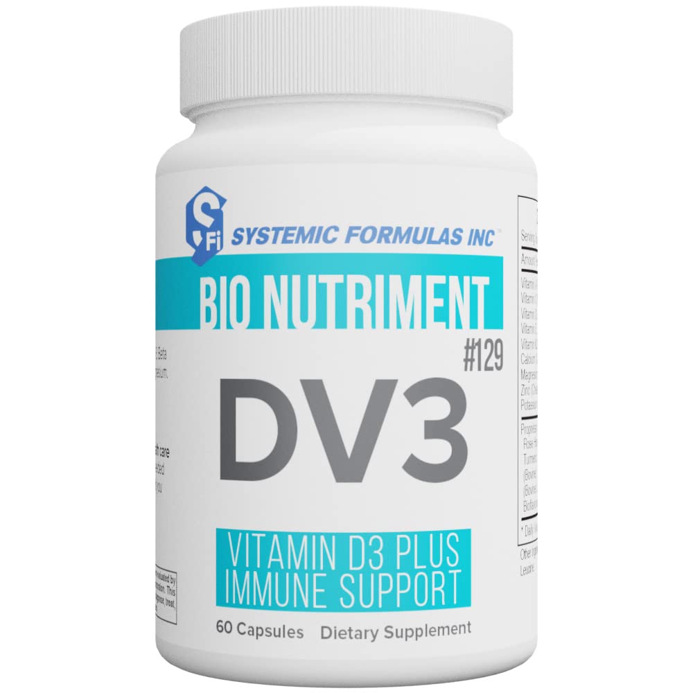 Fórmulas sistêmicas DV3 BioNutriment Vitamina D3 Plus Suporte imunológico