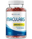 Vitaminas Oculares - AREDS 2 Based Formula - Vitamina Ocular com Lutein & Zeaxanthin para Saúde Macular - Suplementos de Visão para Adultos - 120 Softgels Suporte e Cuidado com os Olhos - Made in USA