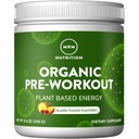 MRM Nutrition Organic Pré-Trabalho Powder Ilha Fusão Flavored Superfoods + 150mg Cafeína natural + adaptogens