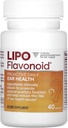 Proativo Suplemento de Saúde Diária do Ouvido por Lipo-Flavonóide, Promove Longo Prazo e Suporta Função Auditiva Optimal e Saúde Cognitiva, 40 Caplets