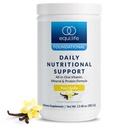 Equilife Apoio Nutricional Diário, Substituição de Refeição Multivitamínica Tudo em Uma, Puro sabor de baunilha, 15G Proteína vegetal, Suporta Bem-Estar Geral Incluindo Energia, Digestão, & Pele, 14 Servings Tub