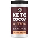 Keto Cocoa □ Keto quente chocolate bebida mistura em pó - açúcar livre, baixo carboidrato com proteína e MCT óleo em pó