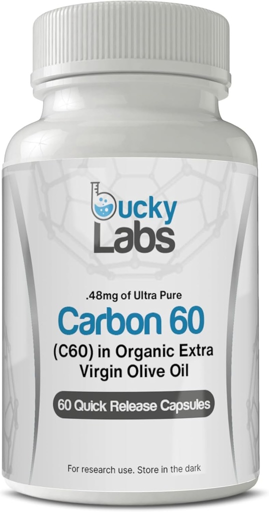 Carbono 60 em cápsulas de azeite