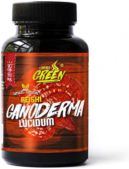 ANDES SAUDÁVEL · SUSTENTÁVEL · FAIR Reishi Ganaderma - Ganoderma Lucidum 120 comprimidos * 350mg - Pílulas Vegan - Não OGM - Glúten Grátis