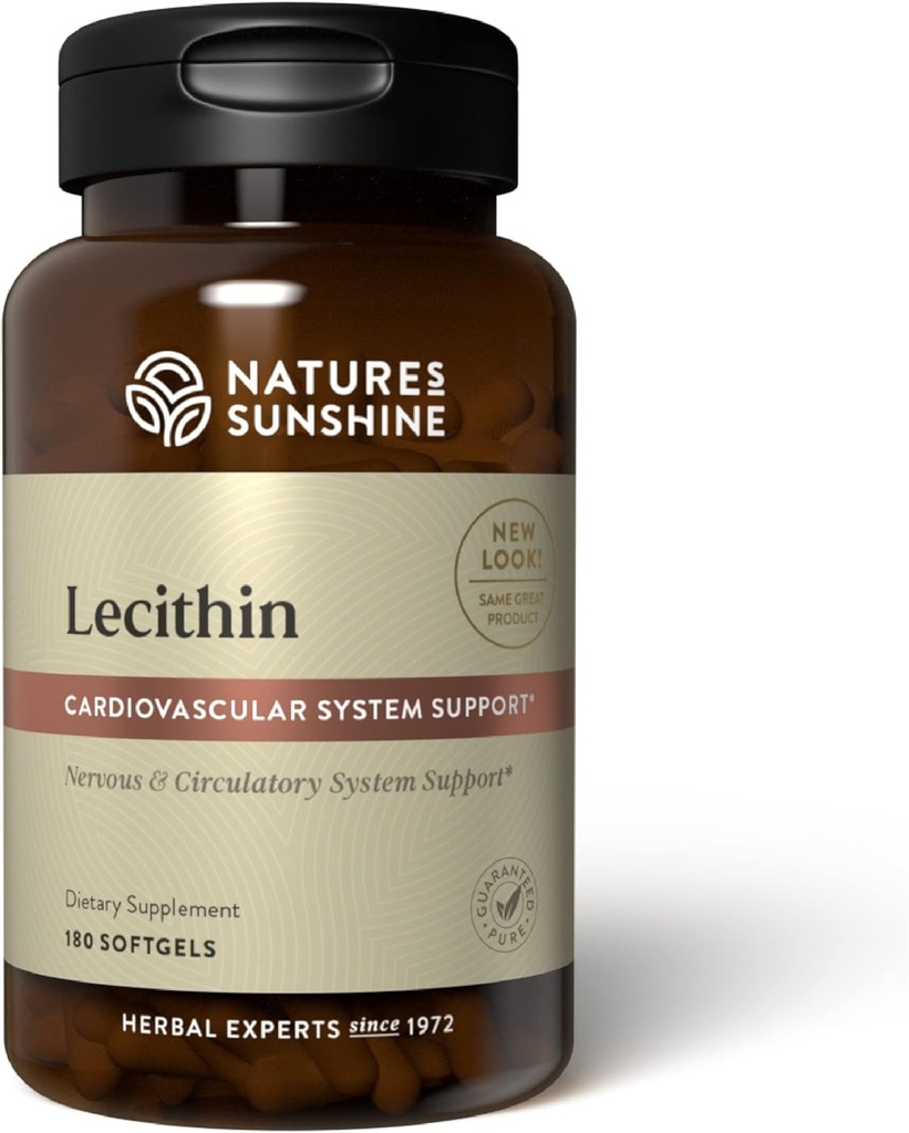 Lecitina Sol da Natureza 180 Softgels