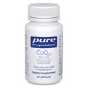 Encapsulamentos puros CoQ10 120 mg - Coenzima Q10 Suplemento para Saúde do Coração, Energia, Antioxidantes, Saúde do Cérebro e Memória - Saúde Celular, Cognição e Suporte Cardiovascular* - 30 Cápsulas