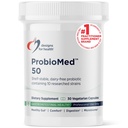 Designs para Saúde ProbioMed 50 - Probióticos para Saúde Digestiva - 10 Deformações com Lactobacillus acidophilus Probiótico + Lactobacillus rhamnosus - Gut Health + Imune Support Supplement (30 Caps)