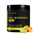 Kaged Sport Pré Treino Pó para Homens e Mulheres, Mango Cale, Sport Certified, 188mg Cafeína, Suplemento de óxido nítrico, Beta Alanine para Energia, Halterofilismo, Cardio Endurance & Força, 20 Servings