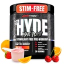 PROSUPPS Sr. Hyde Max bomba pré-treino em pó - Stim-Free pré-treino suporta fluxo de sangue, volume muscular e resistência - Cafeína-Free Nitric Oxide Gym & Fitness Supplements (Fruit Punch, 20 Servings)