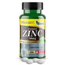 América Medic & Science Quelated Zinc 50 mg Suplementos (1 pacote de 60 comprimidos) Imune Booster e poderoso antioxidante pílulas para adultos homens e mulheres