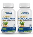 Palmara Health L-Lysina + Monolaurina 600mg 1:1 Relação (2)