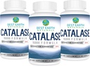 Melhor Terra Naturals Catalase Suplemento 10.000 com serra Palmetto, Biotina, Fo-Ti, PABA - Suplementos de cabelo para cabelos fortes - 180 Cápsulas - Pacote de 3 (90-Dia de Fornecimento)