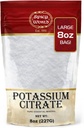 Spicy World Potássio Citrato em pó 8 OZ - Puro, Vegan, Grau Alimentar, Bulk Potássio Suplemento