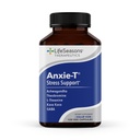 Anxie-T - Suplemento de alívio de estresse - Suporta humor e foco mental - Sinta-se calmo e relaxado - Calma tensão e nervosismo - Ashwagandha, Kava Kava, GABA & L-Theanina - 120 Cápsulas