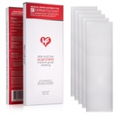 CuraFast Physician Formed Silicone Scar Sheets - Advanced Crosspolimer Medical Grade Silicone Scar Strips for Surgery, C Section, Keloids & Hypertrophic Scars - Fita de Silicone For Scars (5 folhas)