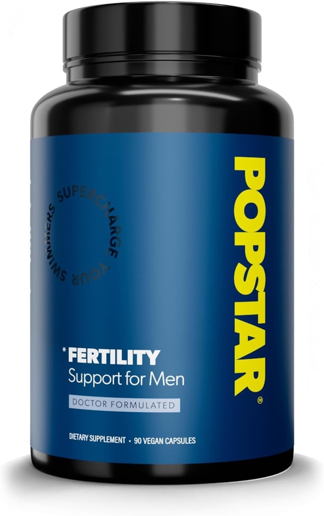 Suplemento de fertilidade para homens - Doutor Formulado - Made in the USA - Vitaminas pré-natais masculinas - Suplementos de fertilidade masculina - Booster - Contagem & Motilidade ativador - 90 Cápsulas Vegan (1 mês de fornecimento)