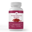 INGREDIENTES ORIGINAIS PUROS Hawthorn Berry, (100 cápsulas) sempre puro, sem aditivos ou enchimentos, laboratório verificado
