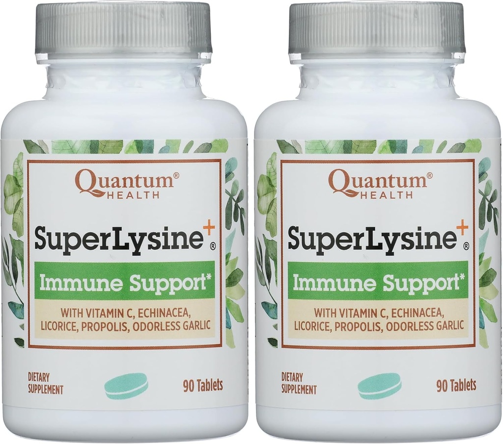 Pesquisa Quântica Super Lisina + Tablet, 0,93 Libras (Pacote de 2)