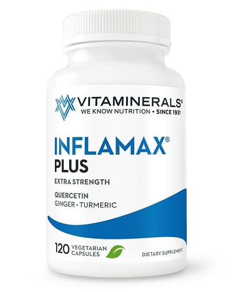 Vitaminerals ® 121+ Inflamax ® Plus Quercetina □ Enzimas proteolíticas