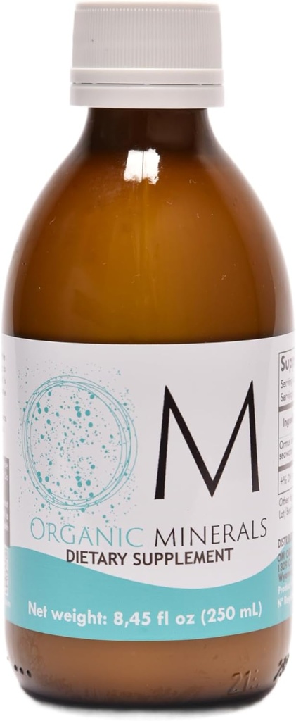 Minerais Ormus Orgânicos 250 mL - Ormus Pure Premium - Concentrado - Minerais de Águas Atlânticas Profundas - Monotômica - 1 Unidade