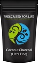 Prescrito para a vida Ativado carvão em pó, Coco Shell Charcoal Ultra Fine Husk Food Grade Powder (5kg)
