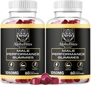 (2 Pack) Alpha Bites - Fórmula original 7 em 1 Alpha Bites Gummies, AlphaBites para homens, Alpha Bites Oficial Advanced Premium Formula Performance e Energia, Alpha Bite Gummy Reviews, para 2 meses
