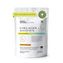 Resto de magnésio do colágeno + Restauração (Limonada de mel) [30 Serve] [30 Serve] [VERISOL Bioactive Colágeno Peptides, Glycinate de magnésio e sais de taurate