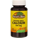 Blend Oyster Shell Calcio 500 mg Comprimidos - 100 ct, Embalagem de 2